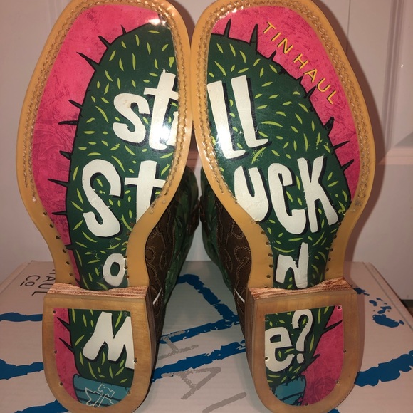 Tin Haul Shoes - Tin Haul Cacstitch Boots